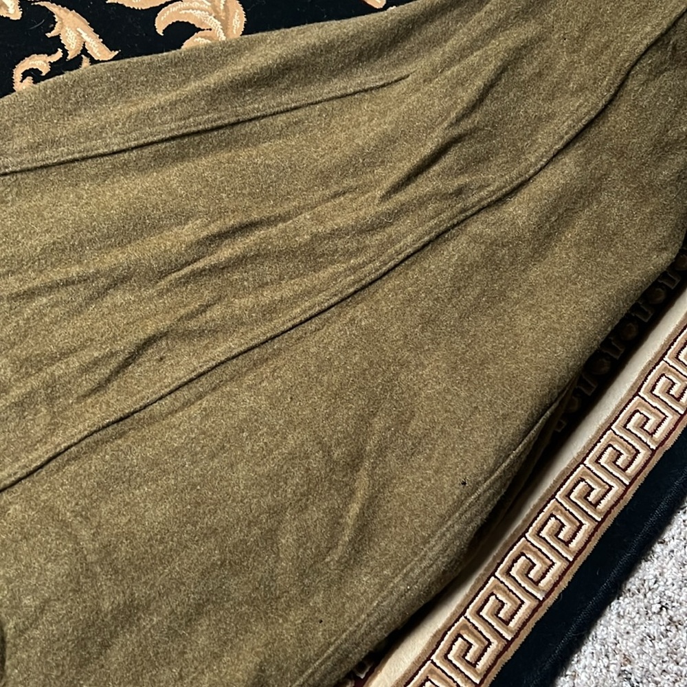 World War II US Army Wool Sleeping Bag Green Dated 1945 Mummy Military VTG - Picture 6 of 14